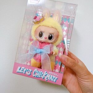 Authentic popmart labubu let’s checkmate